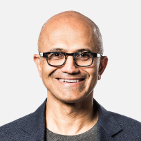 Satya Nadella's headshot